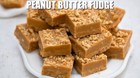 Peanut Butter Fudge - Sweet and Savory Meals