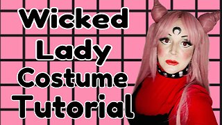 Wicked Lady Rini (Sailor Moon) costume and make-up tutorial. This is Cal O'Ween !