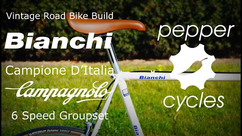 Bianchi Campione D'Italia x Campagnolo Victory Vintage Road Bike Build