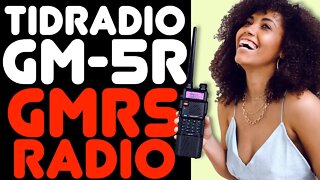 TIDRADIO GM-5R GMRS HT - Review Power Test & Range Test Of The GM5R GMRS Walkie Talkie From TidRadio