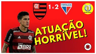 Flamengo volta a jogar mal e perde para o lanterna Fortaleza