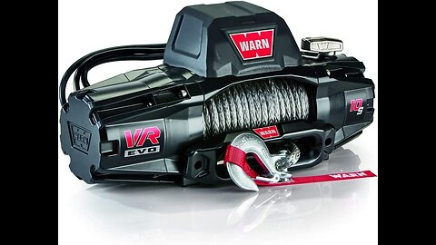 Review WARN 103253 VR EVO 10-S Electric 12V DC Winch with Synthetic Rope: 38" Diameter x 90' L...