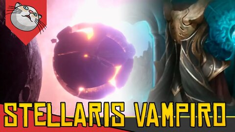 VAMPIROS ALIENÍGENAS PSIONICOS - Stellaris Necroids #01 [Gameplay PT-BR]