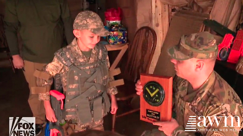 Autistic Boy Who “Idolizes Army Guys” Gets A Surprise Birthday Visit From His Heroes