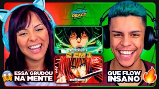 2 EM 1 - ÉODAN | Samurai Xin & Injustiçado | [React em Casal] 🔥