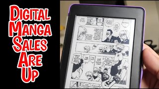 Is Digital Manga Sales Outselling Print Manga? #manga