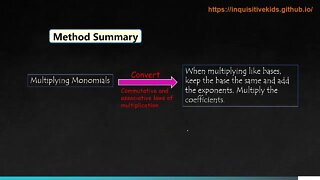 7th Grade Math Lessons | Unit 7 | Multiplying Monomials | Lesson 3 | Three Inquisitive Kids