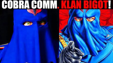 HOODED 80's Cobra Commander is CANCELLED! Cobra Commander Supports BIGOTRY!? SJW'S CELEBRATE #Shorts