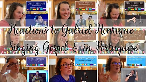 2 Hours of Gabriel Henrique Reactions | Religious and/or Portuguese Songs | Translations Available!