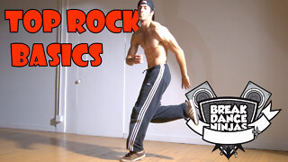 Breakdancing Top Rock Basics