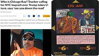 Who is Chicago Ray? Trucker calling for NYC boycott