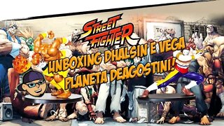 Street Fighter Dhalsin e Vega- - Coleção Planeta Deagostini Unboxing