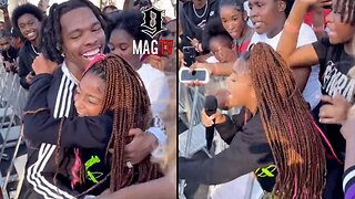 Lil Baby Lets Fan Freestyle During His Performance! 🎤
