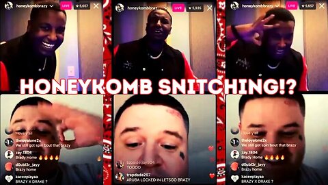 1090 Jake gets on Honeykomb Brazy about SNITCHING ‼️