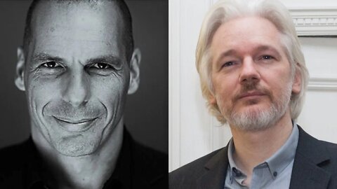 Varoufakis calls out Politicians: "Why are you afraid of Julian Assange?"