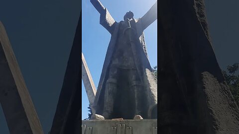MONUMENTO A PEDRO ALVARES CABRAL NO PARQUE IBIRAPUERA PERTO DO LAGO