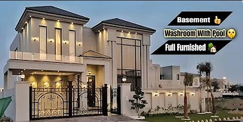 1 Kanal Full Furnished House For Sale in Lahore DHA | 1 kanal Luxury House Design