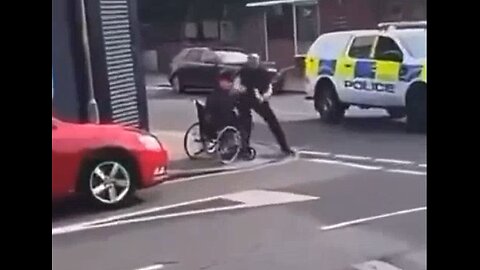Police Attack ANOTHER disabled man in wheelchair. This one lived. I think?