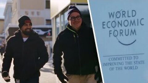 Who's all here at the World Economic Forum? Touring the Davos Promenade