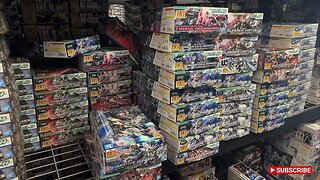 WORKING at A Gundam WAREHOUSE By MYSELF