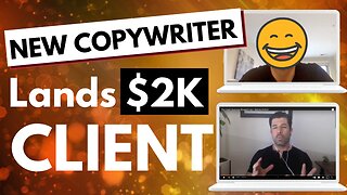 How This Brand New Email Copywriter Landed A $2,000 A Month Client