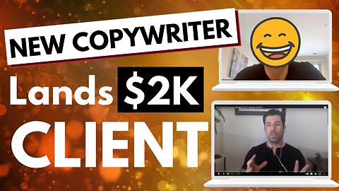 How This Brand New Email Copywriter Landed A $2,000 A Month Client