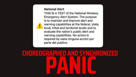 Emergency Text Message Panic: Choreographed Freakout Explained