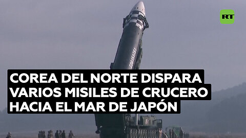 En Seúl reportan que Corea del Norte disparó varios misiles de crucero hacia el mar del Japón
