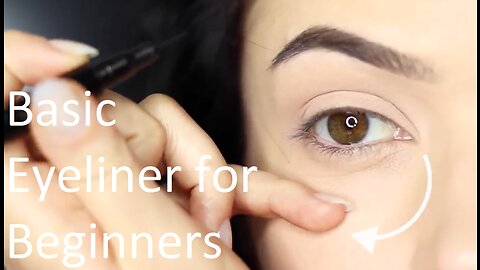 Beginners Eyeliner Makeup Tutorial | How To Apply Eyeliner