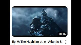 Preparation for The Endtimes Ep. 9: The Nephilim pt. c - Atlantis & The Pre-Flood Era