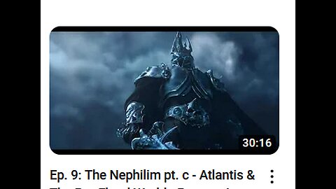 Preparation for The Endtimes Ep. 9: The Nephilim pt. c - Atlantis & The Pre-Flood Era