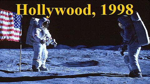 How Hollywood could fake the NASA moon landings, in 1998 - Flat Earth - Mark Sargent ✅