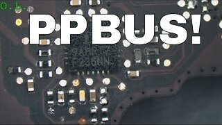 What causes 4v on PPBUS_G3H on Macbook logic board?