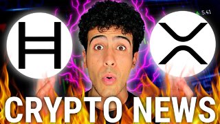 HBAR (Hedera) + XRP (Ripple): BIG CRYPTO NEWS!!!!!!!!!