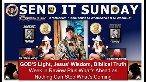 WWG1WGA SEND IT SUNDAY: God’s Light, Jesus’ Wisdom, Trump The Deep State Punisher & Q The Liberator