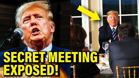 Trump SECRET MEETING with Media EXPOSED and It’s WORSE THAN YOU THINK