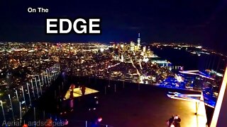 Edge Sky Deck at Hudson Yards - New York City Travel Tour Walkthrough & Views 4K