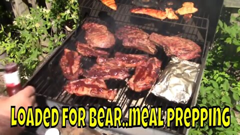 Weekly meal prepping the Bears way. #outdoorcooking #Grilling