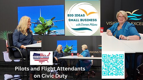 Pilots and Flight Attendants on Civic Duty - Big Ideas, Small Business TV on OBBM