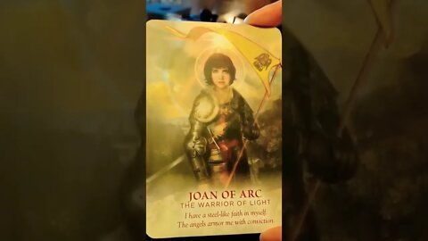 Joan of Arc Quotes ⚔⚖ Oracle & Tarot Card Readings - North Star Messages #shorts