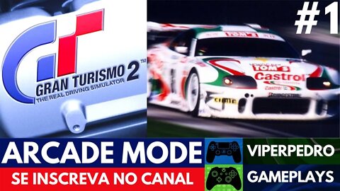 Gran Turismo 2 [PlayStation] | ZERANDO O MODO ARCADE #1 (HARD)