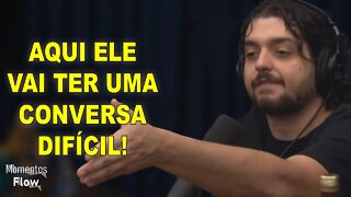 FELIPE NETO TEM MEDO DE IR NO FLOW | MOMENTOS FLOW