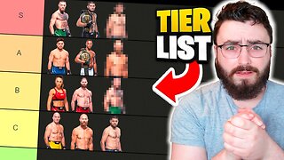 Ranking All My Favorite UFC Fighters! | Tier List