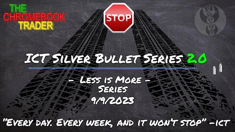 ICT Silver Bullet 2.0 | 9/9/2023 Update | RBV Entry with a Twist Method