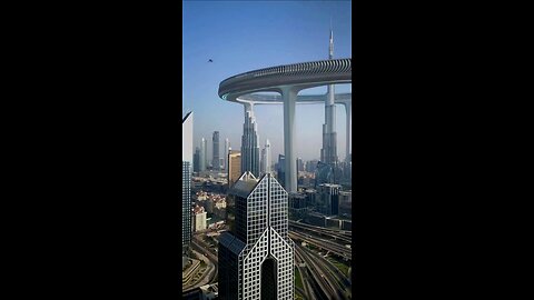 Did you see the _Downtown Circle__ -- _dubai _architecture _shorts _mydubai _skypark _znera.space