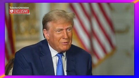 EXCLUSIVE INTERVIEW WITH PRESIDENT TRUMP ON UNIVISION - NOVEMBER 9, 2023
