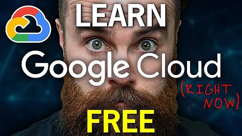 you need to learn Google Cloud RIGHT NOW!!