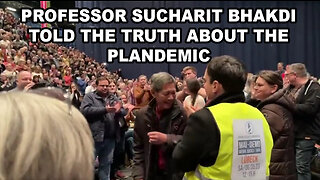 Hero's Welcome for Professor Sucharit Bhakdi