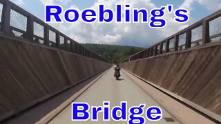 Roebling's Delaware Aqueduct pike co pa on ny border Poconos