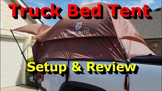 Truck Bed Tent - Setup and Review - Umbrauto Truck Tent with Awning